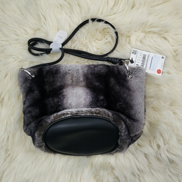 Zara Faux Fur Crossbody Purse - Picture 3 of 4